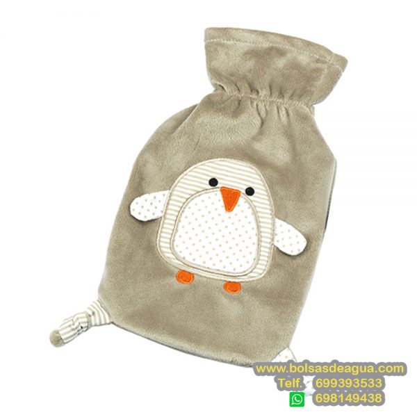 bolsa de agua caliente pingüino